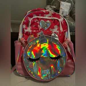 Unicorn Backpack with Holographic Front